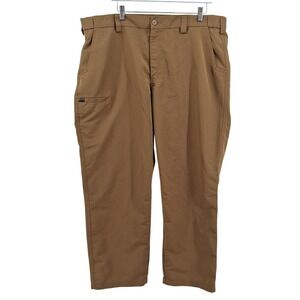 5.11 Tactical Pants Mens 42x30 Khaki Brown Cargo Ripstop Workwear Outdoor